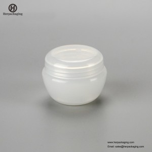 Vaso cosmetico acrilico vuoto rotondo di lusso HXL231