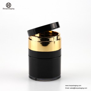 HXL417A vaso cosmetico acrilico vuoto rotondo di lusso