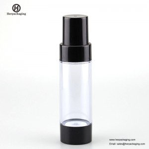 HXL419A Empty airless crema acrilica e lozione bottiglia contenitore per la cura della pelle imballaggio cosmetico