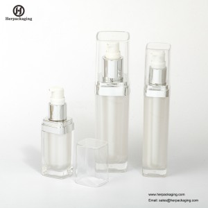 HXL3110 Empty Acrylic cream e Lotion Bottle contenitore per la cura della pelle con packaging cosmetico