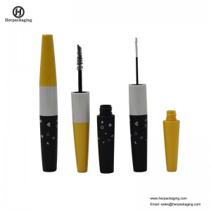 HCL108 Contenitore mascara vuoto con pennello Mascara Tubes With Eyelash Wand Bottiglie riutilizzabili alla moda