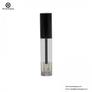 HCL301 Tubi trasparenti lip gloss vuoti in plastica per prodotti cosmetici di colore floccati applicatori lip gloss
