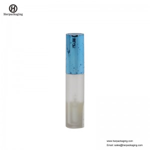 HCL303 Tubi trasparenti lip gloss vuoti in plastica per prodotti cosmetici di colore floccati applicatori lip gloss
