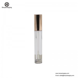 HCL304 Tubi trasparenti lip gloss vuoti in plastica per prodotti cosmetici di colore floccati applicatori di lucidalabbra